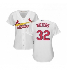 Womens St Louis Cardinals 32 Matt Wieters Replica White Home Cool Base Baseball Jersey Womens St Louis Cardinals 32 Matt Wieters Replica White Home Cool Base Baseball Jersey