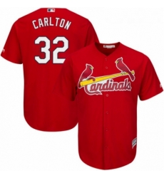 Youth Majestic St Louis Cardinals 32 Steve Carlton Replica Red Alternate Cool Base MLB Jersey Youth Majestic St Louis Cardinals 32 Steve Carlton Replica Red Alternate Cool Base MLB Jersey