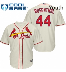 Youth Majestic St Louis Cardinals 44 Trevor Rosenthal Replica Cream Alternate Cool Base MLB Jersey Youth Majestic St Louis Cardinals 44 Trevor Rosenthal Replica Cream Alternate Cool Base MLB Jersey