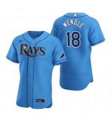 Men Tampa Bay Rays 18 Joey Wendle Men Nike Light Blue Alternate 2020 Flex Base Player MLB Jersey Men Tampa Bay Rays 18 Joey Wendle Men Nike Light Blue Alternate 2020 Flex Base Player MLB Jersey