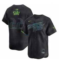 Men Tampa Bay Rays 22 Jose Siri Charcoal 2024 City Connect Limited Stitched Baseball Jersey Men Tampa Bay Rays 22 Jose Siri Charcoal 2024 City Connect Limited Stitched Baseball Jersey