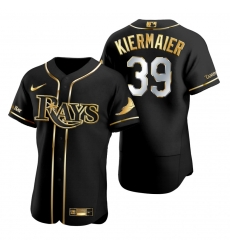 Men Tampa Bay Rays 39 Kevin Kiermaier Black Gold 2020 Nike Flexbase Jersey Men Tampa Bay Rays 39 Kevin Kiermaier Black Gold 2020 Nike Flexbase Jersey