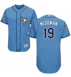 Mens Majestic Tampa Bay Rays 19 Dustin McGowan Light Blue Flexbase Authentic Collection MLB Jersey Mens Majestic Tampa Bay Rays 19 Dustin McGowan Light Blue Flexbase Authentic Collection MLB Jersey