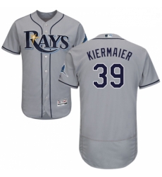 Mens Majestic Tampa Bay Rays 39 Kevin Kiermaier Grey Road Flex Base Authentic Collection MLB Jersey Mens Majestic Tampa Bay Rays 39 Kevin Kiermaier Grey Road Flex Base Authentic Collection MLB Jersey