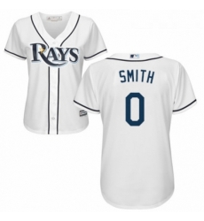 Womens Majestic Tampa Bay Rays 0 Mallex Smith Replica White Home Cool Base MLB Jersey Womens Majestic Tampa Bay Rays 0 Mallex Smith Replica White Home Cool Base MLB Jersey