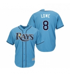 Youth Tampa Bay Rays 8 Brandon Lowe Replica Light Blue Alternate 2 Cool Base Baseball Jersey Youth Tampa Bay Rays 8 Brandon Lowe Replica Light Blue Alternate 2 Cool Base Baseball Jersey