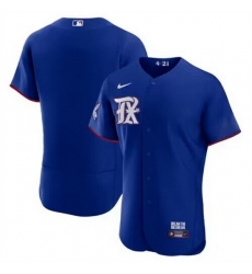 Men Texas Rangers Blank Royal 2023 City Connect Flex Base Stitched Baseball Jersey Men Texas Rangers Blank Royal 2023 City Connect Flex Base Stitched Baseball Jersey