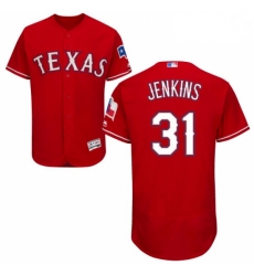 Mens Majestic Texas Rangers 31 Ferguson Jenkins Red Flexbase Authentic Collection MLB Jersey Mens Majestic Texas Rangers 31 Ferguson Jenkins Red Flexbase Authentic Collection MLB Jersey