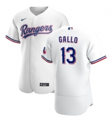 Texas Rangers 13 Joey Gallo Men Nike White Home 2020 Authentic Player MLB Jersey Texas Rangers 13 Joey Gallo Men Nike White Home 2020 Authentic Player MLB Jersey