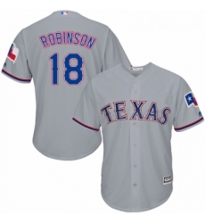 Youth Majestic Texas Rangers 18 Drew Robinson Authentic Grey Road Cool Base MLB Jersey Youth Majestic Texas Rangers 18 Drew Robinson Authentic Grey Road Cool Base MLB Jersey