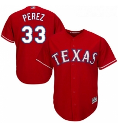 Youth Majestic Texas Rangers 33 Martin Perez Authentic Red Alternate Cool Base MLB Jersey Youth Majestic Texas Rangers 33 Martin Perez Authentic Red Alternate Cool Base MLB Jersey