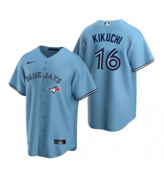 Men Toronto Blue Jays 16 Yusei Kikuchi Light Blue Cool Base Stitched Jerse Men Toronto Blue Jays 16 Yusei Kikuchi Light Blue Cool Base Stitched Jerse