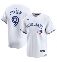 Men Toronto Blue Jays 9 Danny Jansen White 2024 Home Limited Stitched Jersey Men Toronto Blue Jays 9 Danny Jansen White 2024 Home Limited Stitched Jersey
