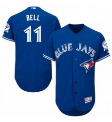 Mens Majestic Toronto Blue Jays 11 George Bell Royal Blue Alternate Flex Base Authentic Collection MLB Jersey Mens Majestic Toronto Blue Jays 11 George Bell Royal Blue Alternate Flex Base Authentic Collection MLB Jersey