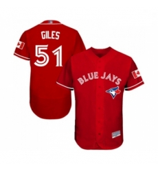 Mens Toronto Blue Jays 51 Ken Giles Scarlet Alternate Flex Base Authentic Collection MLB Jersey Mens Toronto Blue Jays 51 Ken Giles Scarlet Alternate Flex Base Authentic Collection MLB Jersey