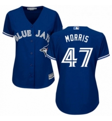 Womens Majestic Toronto Blue Jays 47 Jack Morris Replica Blue Alternate MLB Jersey Womens Majestic Toronto Blue Jays 47 Jack Morris Replica Blue Alternate MLB Jersey