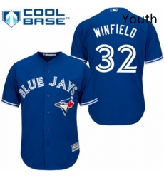 Youth Majestic Toronto Blue Jays 32 Dave Winfield Authentic Blue Alternate MLB Jersey Youth Majestic Toronto Blue Jays 32 Dave Winfield Authentic Blue Alternate MLB Jersey