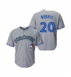 Youth Toronto Blue Jays 20 Bud Norris Replica Grey Road Baseball Jersey Youth Toronto Blue Jays 20 Bud Norris Replica Grey Road Baseball Jersey