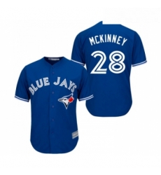 Youth Toronto Blue Jays 28 Billy McKinney Replica Blue Alternate Baseball Jersey Youth Toronto Blue Jays 28 Billy McKinney Replica Blue Alternate Baseball Jersey