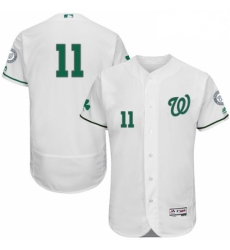 Mens Majestic Washington Nationals 11 Ryan Zimmerman White Celtic Flexbase Authentic Collection MLB Jersey Mens Majestic Washington Nationals 11 Ryan Zimmerman White Celtic Flexbase Authentic Collection MLB Jersey