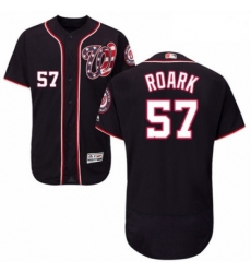 Mens Majestic Washington Nationals 57 Tanner Roark Navy Blue Alternate Flex Base Authentic Collection MLB Jersey Mens Majestic Washington Nationals 57 Tanner Roark Navy Blue Alternate Flex Base Authentic Collection MLB Jersey