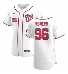 Washington Nationals 96 Seth Romero Men Nike White Home 2020 Authentic Player MLB Jersey Washington Nationals 96 Seth Romero Men Nike White Home 2020 Authentic Player MLB Jersey