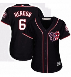 Womens Majestic Washington Nationals 6 Anthony Rendon Replica Navy Blue Alternate 2 Cool Base MLB Jersey Womens Majestic Washington Nationals 6 Anthony Rendon Replica Navy Blue Alternate 2 Cool Base MLB Jersey