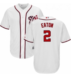 Youth Majestic Washington Nationals 2 Adam Eaton Authentic White Home Cool Base MLB Jersey Youth Majestic Washington Nationals 2 Adam Eaton Authentic White Home Cool Base MLB Jersey