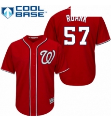 Youth Majestic Washington Nationals 57 Tanner Roark Replica Red Alternate 1 Cool Base MLB Jersey Youth Majestic Washington Nationals 57 Tanner Roark Replica Red Alternate 1 Cool Base MLB Jersey