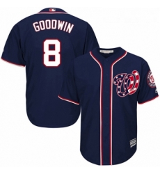 Youth Majestic Washington Nationals 8 Brian Goodwin Authentic Navy Blue Alternate 2 Cool Base MLB Jersey Youth Majestic Washington Nationals 8 Brian Goodwin Authentic Navy Blue Alternate 2 Cool Base MLB Jersey