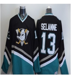 Anaheim Ducks #13 Teemu Selanne Black CCM Throwback Stitched NHL Jersey Anaheim Ducks #13 Teemu Selanne Black CCM Throwback Stitched NHL Jersey