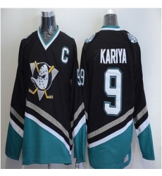 Anaheim Ducks #9 Paul Kariya Black CCM Throwback Stitched NHL Jersey Anaheim Ducks #9 Paul Kariya Black CCM Throwback Stitched NHL Jersey