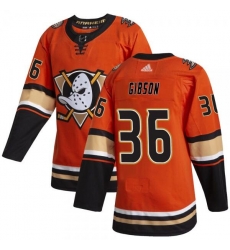 Men Anaheim Ducks 36 John Gibson Orange Stitched Jersey Men Anaheim Ducks 36 John Gibson Orange Stitched Jersey