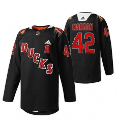 Men Anaheim Ducks 42 Josh Manson 2022 Black Angels Night Stitched jersey Men Anaheim Ducks 42 Josh Manson 2022 Black Angels Night Stitched jersey