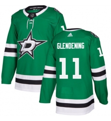 Men Dallas Stars 11 Luke Glendening Green Stitched Jersey Men Dallas Stars 11 Luke Glendening Green Stitched Jersey