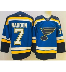Men St Louis Blues 7 Patrick Maroon Blue Winter Classic Stitched Jersey Men St Louis Blues 7 Patrick Maroon Blue Winter Classic Stitched Jersey