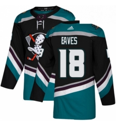Mens Adidas Anaheim Ducks 18 Patrick Eaves Authentic Black Teal Third NHL Jersey Mens Adidas Anaheim Ducks 18 Patrick Eaves Authentic Black Teal Third NHL Jersey