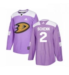 Mens Adidas Anaheim Ducks 2 Luke Schenn Authentic Purple Fights Cancer Practice NHL Jersey Mens Adidas Anaheim Ducks 2 Luke Schenn Authentic Purple Fights Cancer Practice NHL Jersey