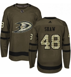 Mens Adidas Anaheim Ducks 48 Logan Shaw Premier Green Salute to Service NHL Jersey Mens Adidas Anaheim Ducks 48 Logan Shaw Premier Green Salute to Service NHL Jersey