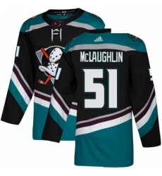 Mens Adidas Anaheim Ducks 51 Blake McLaughlin Authentic Black Teal Third NHL Jersey Mens Adidas Anaheim Ducks 51 Blake McLaughlin Authentic Black Teal Third NHL Jersey