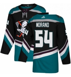 Mens Adidas Anaheim Ducks 54 Antoine Morand Authentic Black Teal Third NHL Jersey Mens Adidas Anaheim Ducks 54 Antoine Morand Authentic Black Teal Third NHL Jersey
