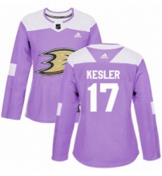 Womens Adidas Anaheim Ducks 17 Ryan Kesler Authentic Purple Fights Cancer Practice NHL Jersey Womens Adidas Anaheim Ducks 17 Ryan Kesler Authentic Purple Fights Cancer Practice NHL Jersey