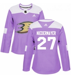 Womens Adidas Anaheim Ducks 27 Scott Niedermayer Authentic Purple Fights Cancer Practice NHL Jersey Womens Adidas Anaheim Ducks 27 Scott Niedermayer Authentic Purple Fights Cancer Practice NHL Jersey