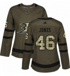 Womens Adidas Anaheim Ducks 46 Max Jones Authentic Green Salute to Service NHL Jersey Womens Adidas Anaheim Ducks 46 Max Jones Authentic Green Salute to Service NHL Jersey