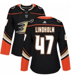 Womens Adidas Anaheim Ducks 47 Hampus Lindholm Authentic Black Home NHL Jersey Womens Adidas Anaheim Ducks 47 Hampus Lindholm Authentic Black Home NHL Jersey