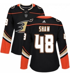 Womens Adidas Anaheim Ducks 48 Logan Shaw Authentic Black Home NHL Jersey Womens Adidas Anaheim Ducks 48 Logan Shaw Authentic Black Home NHL Jersey