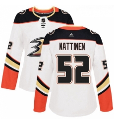 Womens Adidas Anaheim Ducks 52 Julius Nattinen Authentic White Away NHL Jersey Womens Adidas Anaheim Ducks 52 Julius Nattinen Authentic White Away NHL Jersey