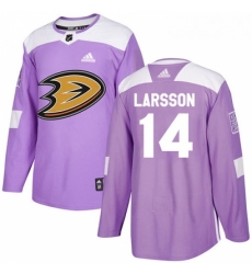 Youth Adidas Anaheim Ducks 14 Jacob Larsson Authentic Purple Fights Cancer Practice NHL Jersey Youth Adidas Anaheim Ducks 14 Jacob Larsson Authentic Purple Fights Cancer Practice NHL Jersey
