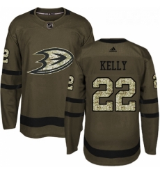 Youth Adidas Anaheim Ducks 22 Chris Kelly Authentic Green Salute to Service NHL Jerse Youth Adidas Anaheim Ducks 22 Chris Kelly Authentic Green Salute to Service NHL Jerse