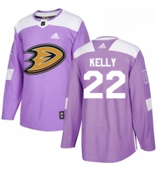 Youth Adidas Anaheim Ducks 22 Chris Kelly Authentic Purple Fights Cancer Practice NHL Jerse Youth Adidas Anaheim Ducks 22 Chris Kelly Authentic Purple Fights Cancer Practice NHL Jerse